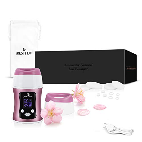 MEXITOP Lip Plumper - Automatic Suction with Digital Control