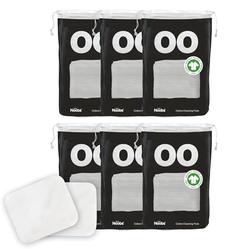 Love Noobs Organic Cotton Baby Pads - 360 Count Extra Large
