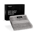 Miracle Made Soft Face Towel, Long-Staple Silver-Treated Cotton Fabric ? Fade Resistant, Highly Absorbent, Quick-Drying Wash Cloth, Stone