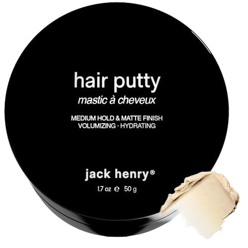 Jack Henry Hair Putty – Matte Finish Styling Paste for Men