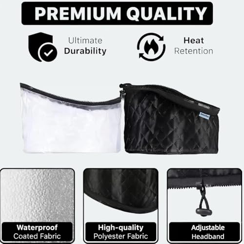 Hair Steamer Cap for Natural Hair - 10-Speed Temperature Control