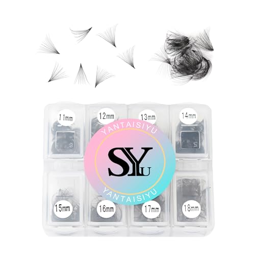 600 20D Premade Fan Lash Extensions Mixed 11-18mm D Curl