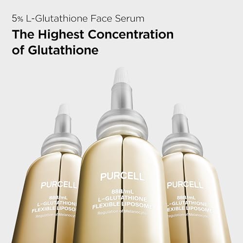 Glutathione 5% Face Serum with 1% Niacinamide & 1% Tranexamic Acid ? Flexible Liposome Tone up Serum for Anti pigmentation & Hydration (1.85 fl oz / 55 ml)