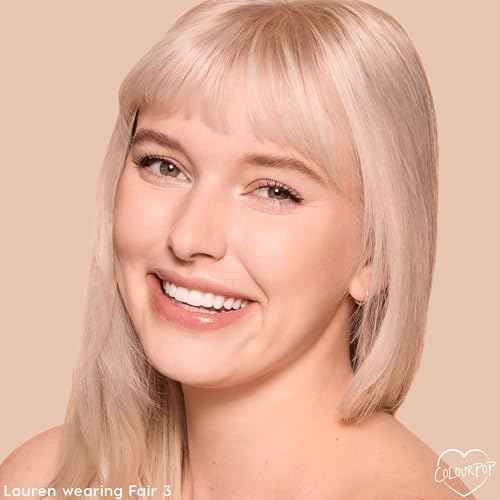 ColourPop Pretty Fresh Tinted Foundation Stick - Balm to Cream Foundation with Light to Medium Coverage - Infused with Hydrating Hyaluronic Acid, Peptides & Niacinamide - Fair 3 (0.29 oz)