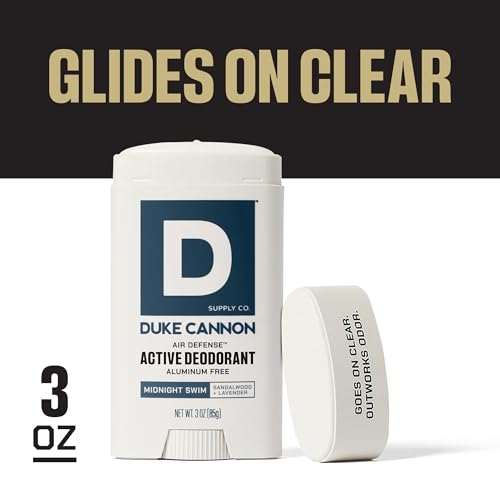 Aluminum-Free Deodorant for Men - Sandalwood & Lavender Scent - 3 oz
