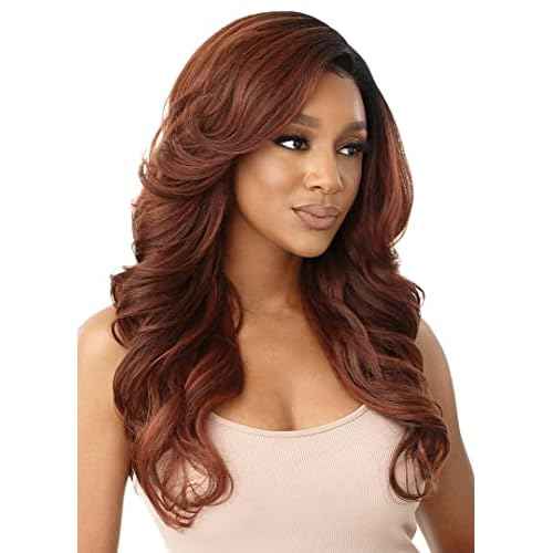 Outre Melted Hairline HD Lace Front Wig SELENE (DR2-Golden Amber)