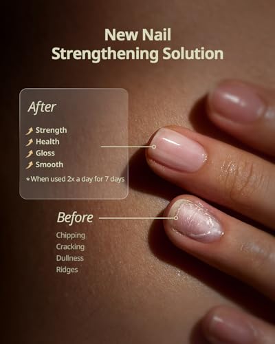 D-Naillush Nail Strengthener & Growth by BTArtboxnails – 7-Day Repair & Growth Solution