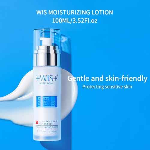 +WIS+ Moisturizing 4-Piece Skin Care Set - with Facial Cleanser, Toner, Lotion, Cream for for Cleansing, Hydration, Repair and Anti Aging