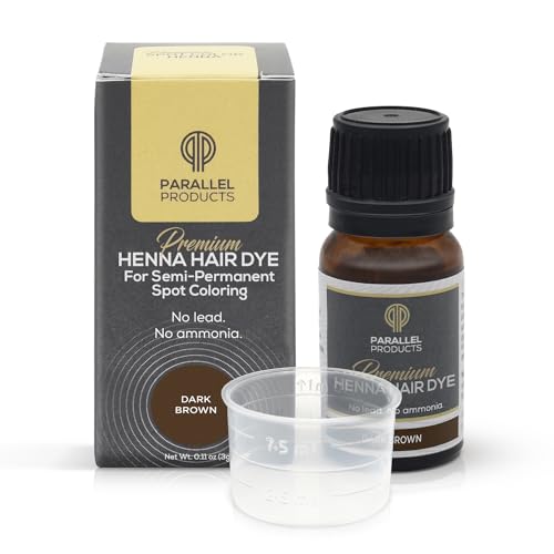 Parallel Products Dark Brown Henna Hair Dye - 3g Spot Color Kit