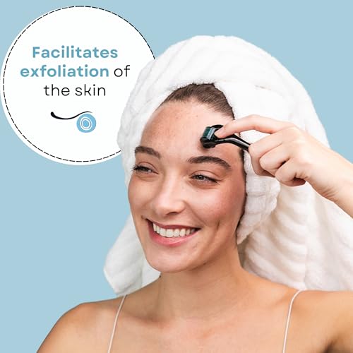 Derma Roller 0.3mm 540 Titanium Needles - Face & Scalp
