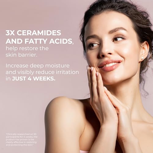 Triple Lipid-Peptide Cream: Enriched with Lipids, Peptides, Hyaluronic Acid, and Shea Butter for Brightening, Firming, and Plumping, 1.8 oz