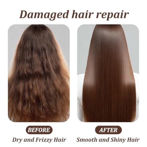 Tgideas Hydrating Collagen Hair Mask - Deep Repair for All Hair Types 8.45 Oz