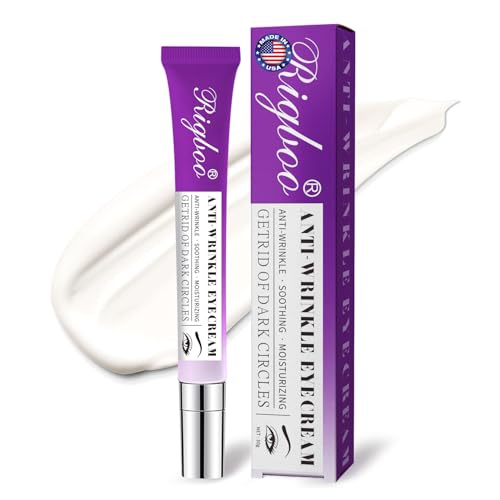Eye Cream, Under Eye Cream Anti Aging for Dark Circles and Puffiness, 5% Niacinamide Cream for Wrinkles & Fine Line Reduction, -3¡Æ Ice Massage Head Treatment