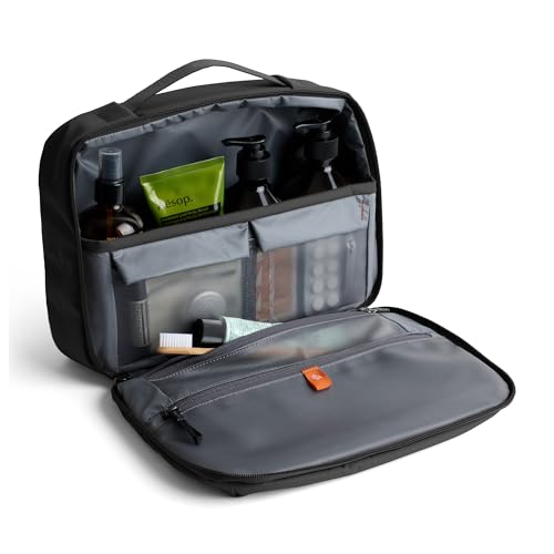 Bellroy Hanging Toiletry Kit Plus - Black Travel Bag, 8L