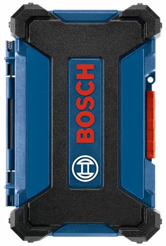 Bosch SDMS44 44-Piece Assorted Impact Tough Screwdriving Custom Case System Set for Screwdriving Applications