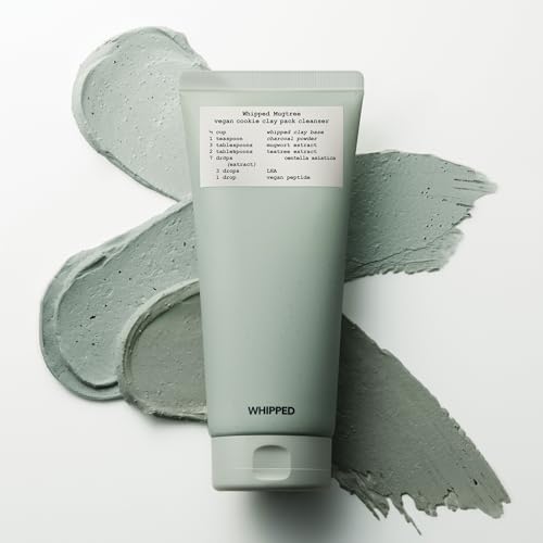 Korean Charcoal Face Wash & Mask with Peptides - Deep Cleansing Exfoliant for Blackheads & Pores