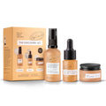 UpCircle Discovery Set ? Cleansing Face Milk, Face Moisturiser and Peptide Serum Trio ? Vitamin E, Niacinamide + Aloe Vera ? Boosts Collagen, Hydrates + Soothes ? Vegan + Cruelty-Free