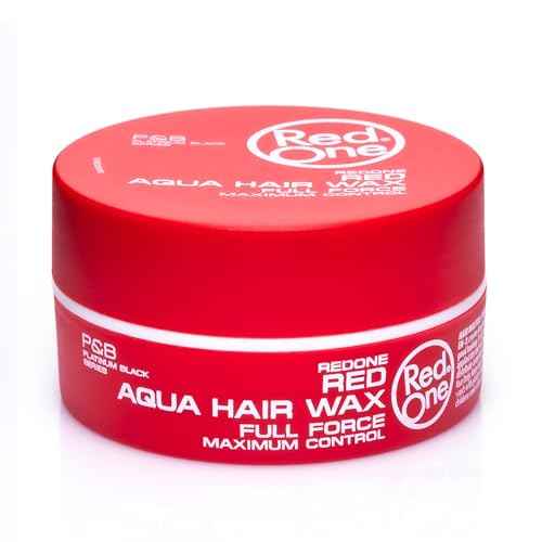 Redone Hair Wax Red 150ml | Ultra Hold & Maximum Control | High Shine Styling Wax for Men & Women | Edge Control & Non-Sticky Finish | Strawberry Scent | Professional Barber Hair