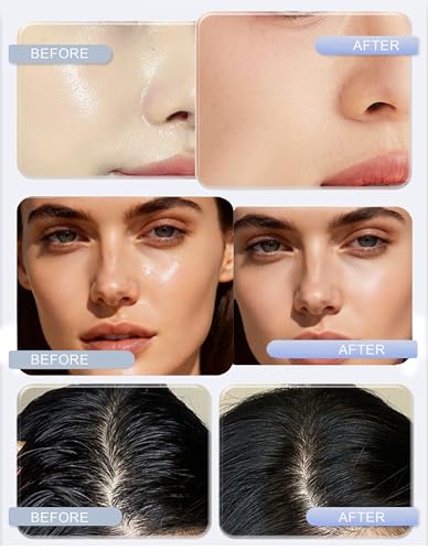 Oil Blotting Papers with Powder & Mirror - 100 Sheets