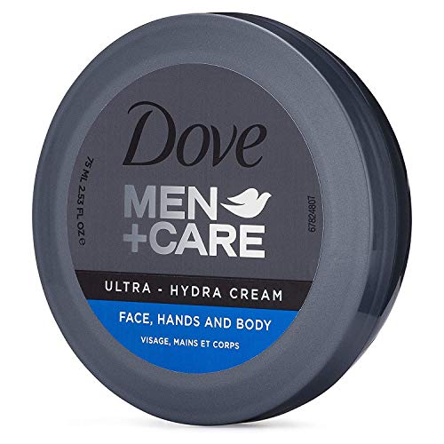 Dove Men+Care Ultra-Hydra Cream with 24 Hour Moisturization, 2.53 Fl Oz (Pack of 2)