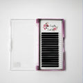 C Curl Single Length Eyelash Extension Tray, 8mm, 16 Rows