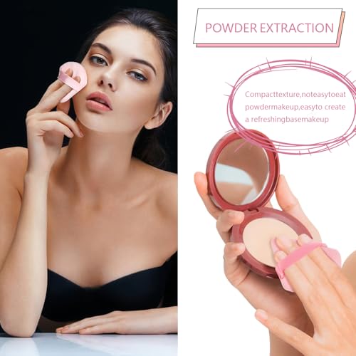 Skincare Face Wash Spa Headband and Wristband Set Makeup Sponge Pieces Powder Puff Face Soft Triangle Makeup Puff Women and Teen Girl Gifts Trendy Stuff