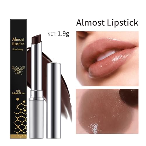 2-Piece Tinted Lip Balm Set - Hydrating Black & Pink Glossy