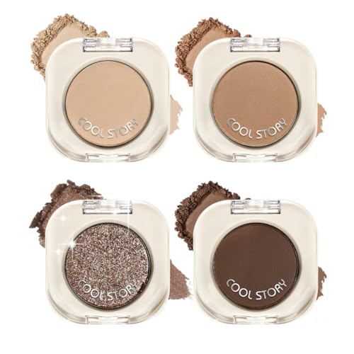 BestLand Single Pressed Eyeshadow – Matte & Shimmer, Long-Lasting