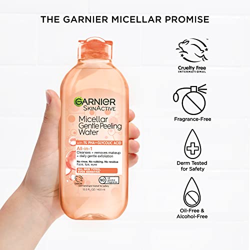 Garnier SkinActive Gentle Peeling Micellar Water 2 Pack