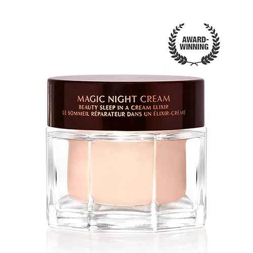 Charlotte Tilbury Magic Night Cream - Firming & Plumping Face Moisturizer - Infused with Time-Released Retinol to Help Reduce the Appearance of Wrinkles & Sagging Skin Overnight