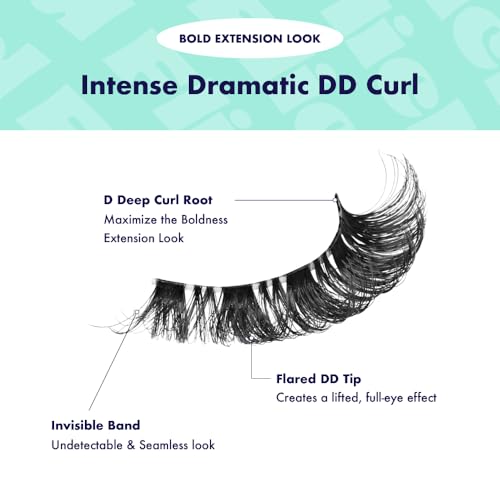 i•ENVY Flick'd DD Curl False Lashes - 3 Pairs Fluffy Wispy