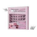 Self-Adhesive Cluster Lashes C-Curl 9-14mm Reusable