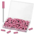 100pcs 240 Grit Sanding Bands with 3.1mm Mandrel - Nail Drill Bits