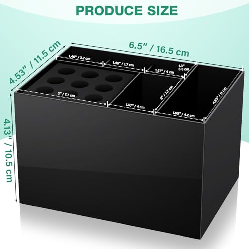 Hair Salon Scissor Holder Box with 6 Compartments