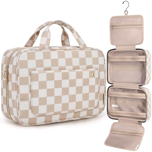 BAGSMART Hanging Toiletry Bag – Travel Organizer with Hook