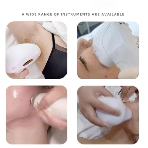 Cooling & Lubrication Gel Combination with Hair Removal and Beauty Facial Machine or Microcurrent Face for Women Men in Face or Body