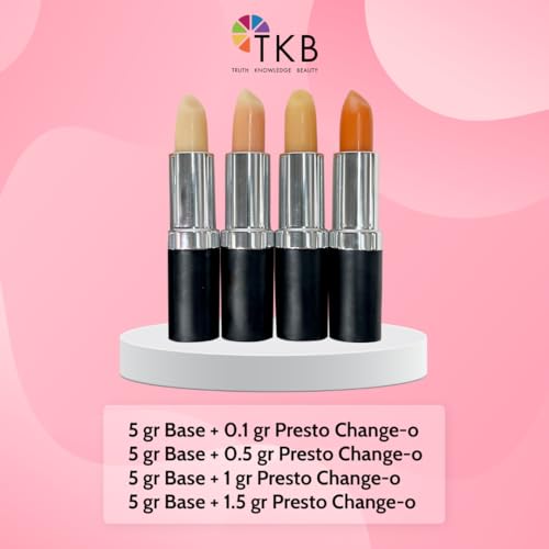 TKB Lip Liquid - Presto Change-o Magic Color| Color Additive, Unique Lip Color, Lip Transformation| Vegan, Gluten & Cruelty Free| Made in USA (1floz (30ml))