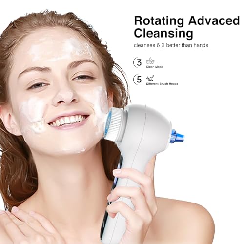 Umickoo 3-in-1 Facial Cleansing Brush & Blackhead Remover