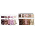 wet n wild Color Icon 5-Pan Eyeshadow Palette Bundle - Purple Petalette & Brown Walking On Eggshells