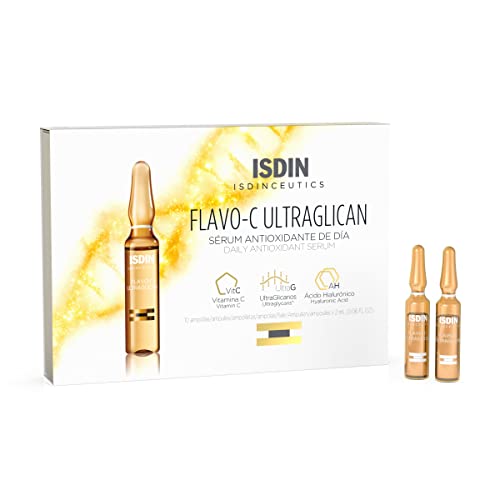 Serum Ampoules Flavo-C Ultraglican, Vitamin C and Hyaluronic Acid