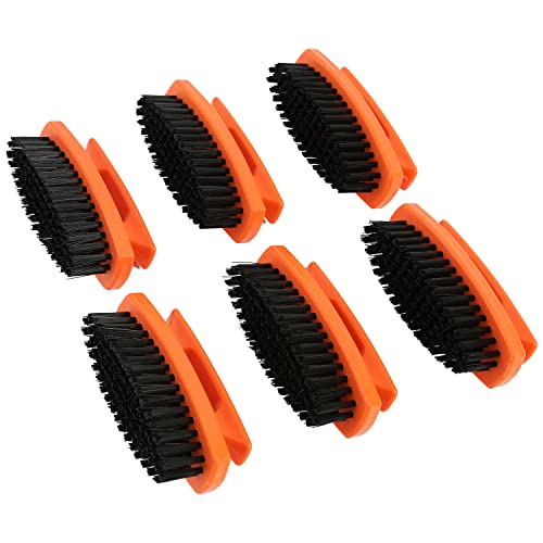 Nail Brush Set - 6 Pack Hand Scrub Brushes with Stiff Bristles