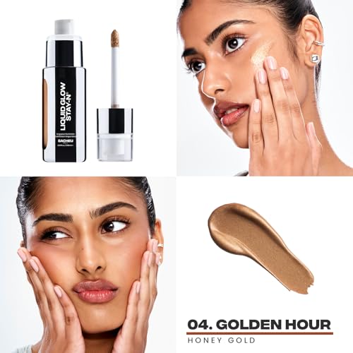 Sacheu Golden Glow Bundle — Liquid Blush & Lip Liner Set