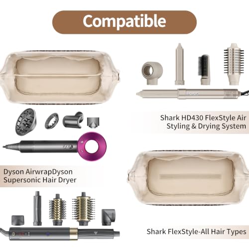 Hair Tool Travel Bag Organizer for Dyson & Shark Flex