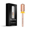 MelodySusie Carbide Nail Drill Bits 3/32'' Rose Gold