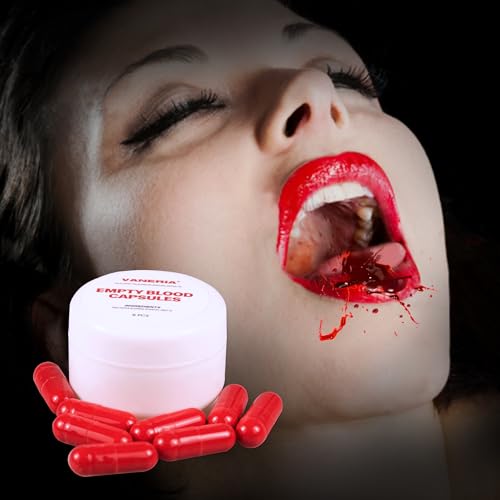 Halloween Vampire Makeup SFX Kit with Liquid Latex & Fake Blood