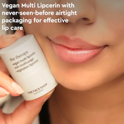 The Therapy Vegan Lip Butter - Moisturizing Lip Balm with Shea Butter