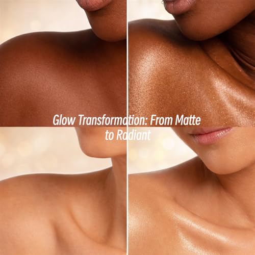 Glow Bronzing Drops Liquid Luminizer – 1.6 Fl Oz Bronze Shimmer Oil