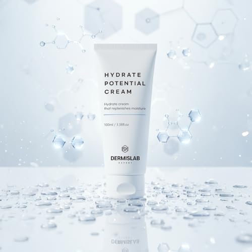 Hydrate Potential Cream ? Korean Skincare Hyaluronic Acid & Ceramide Deep Hydration Face Cream | 100 ml / 3.38 oz