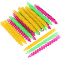 Healifty 100-Piece Spiral Perm Rods Set for Long Hair - Curling Rollers