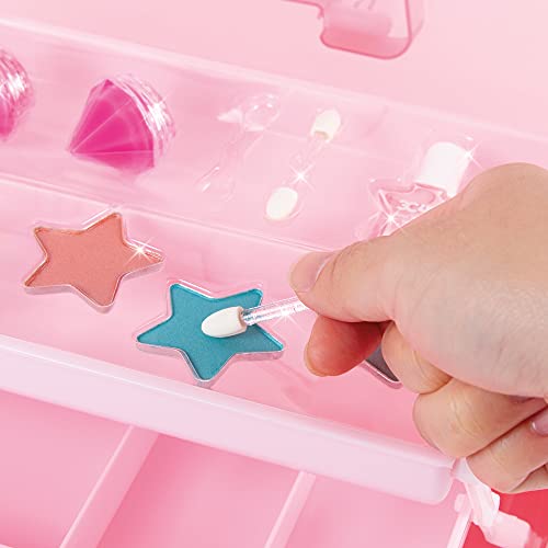 3C4G Pink and Gold Makeup Storage Set for Kids